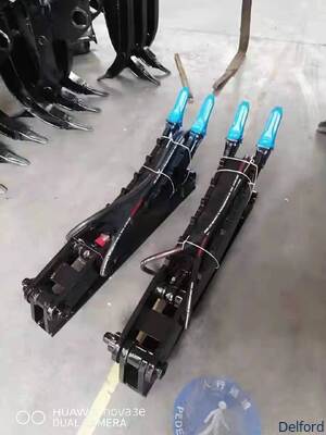 Hydraulic Rotating Skeleton Bucket for Mini Excavator Grab Thumb Demolition Sorting Attachment