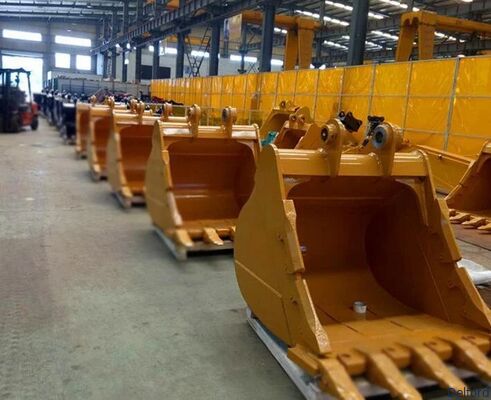 Excavator Buckets for Various Models  EC480 Rock Bucket Hydraulic Tilt Bucket Custom Solutions Supplier