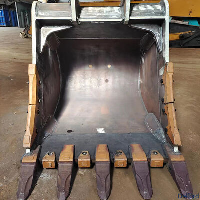 Customized Hitachi ZX360 Excavator 2.8 Cubic Meter Mining Rock Bucket Heavy Duty Earthmoving Quarry Bucket Supplier