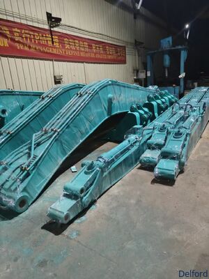 Defeng Construction machinery manufacturer customize long reach boom 20m long arm used for kobelco SK200 Sk350 sk400