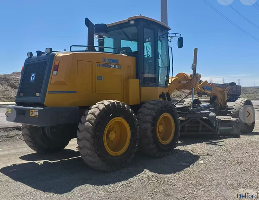 Used Road Construction Equipment Multifunction Small Motor GR 1803 Motor Grader China 3000 hours