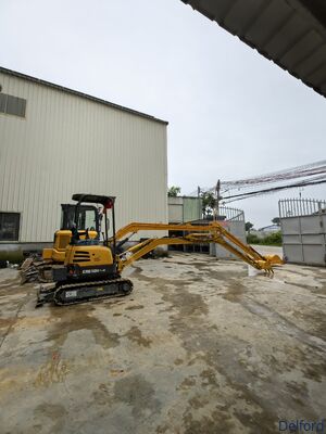  Customize The Long Reach Boom 5.5m 8m Arm With Bucket Used For Mini Excavator ER16HPLUS  Liugong35 Q355B