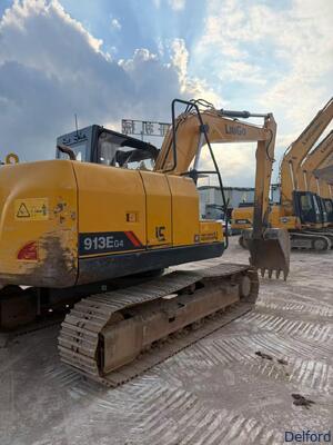 High Quality Used Excavators LiuGong CLG913E 13 Ton Second Hand Hydraulic Digger Excavator