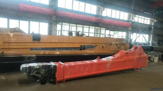 Specialized High-end 10 Meter Two Section Telescopic Arm With 0.8 Vertical Excavator Bucket Used For 20 Tons Excavator