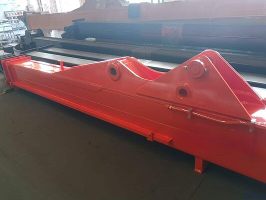 Specialized High-end 10 Meter Two Section Telescopic Arm With 0.8 Vertical Excavator Bucket Used For 20 Tons Excavator