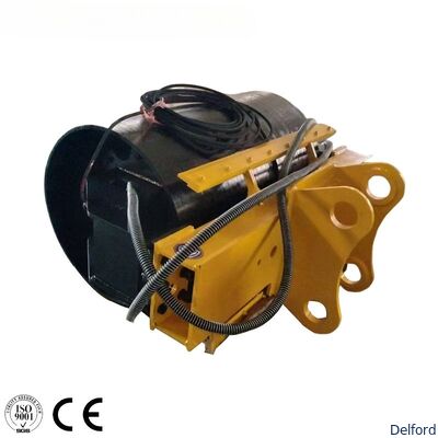 Construction Machinery Slope tamper smooth Drum Compaction Wheel Slope Compactor Vibratory Rollers For Excavator