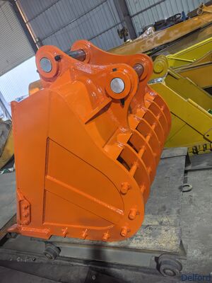 Customizal Excavator Accessories Skeleton Bucket Screening Bucket Excavator Grille Bucket Stone Separation Q355B