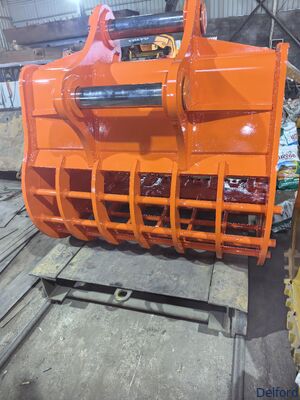 Customizal Excavator Accessories Skeleton Bucket Screening Bucket Excavator Grille Bucket Stone Separation Q355B