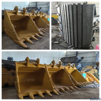 ถังขุดเจาะประสิทธิภาพสูงแบบปรับแต่งเองสำหรับ CAT 352 พร้อมการใช้งานด้านการขุดและก่อสร้าง