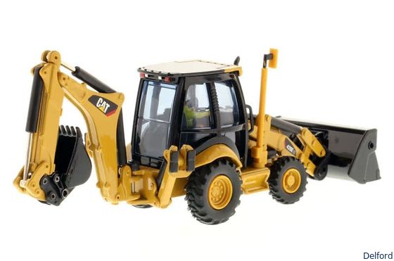 Schiefermaschine aus gegossener Legierung Skala Modell 1:50 für den Baggerlader CAT 420E IT