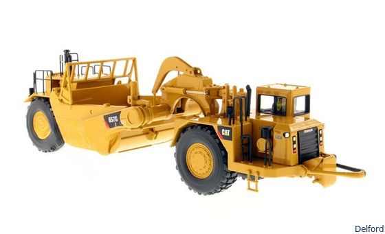 CAT Caterpillar 657G Wheel Scraper Diecast Model 1:50 Scale Construction Replica 85175C