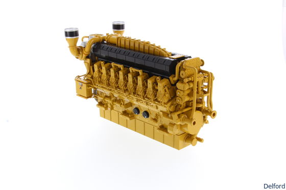 โมเดลเครื่องยนต์อัดก๊าซ CAT G3616 A4 Diecast ขนาด 1/25 สเกล อัลลอย 85706