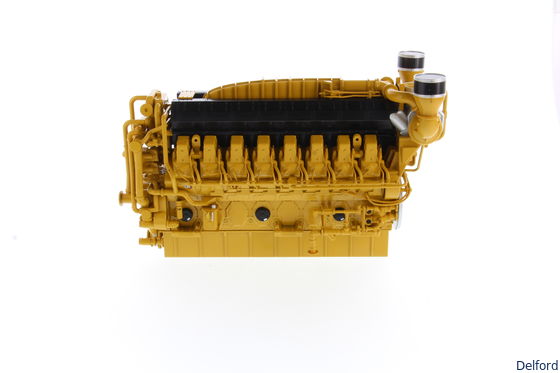 โมเดลเครื่องยนต์อัดก๊าซ CAT G3616 A4 Diecast ขนาด 1/25 สเกล อัลลอย 85706