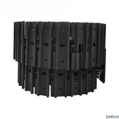190mm Pitch Excavator Track Chain Group with Shoes For 20 Ton PC200 EX200 320 Parts