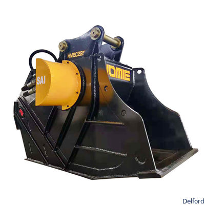 Rock Crush Excavator Attachments Concrete Crusher Bucket 20 Ton