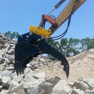 Customizable Mini Excavator Attachments Hydraulic Thumb Grapple Q345B NM400