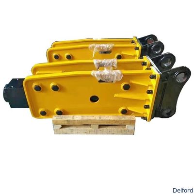 Used Excavator Attachments Hydraulic Breaker Chisel 75mm Rock Stone Breaking Part