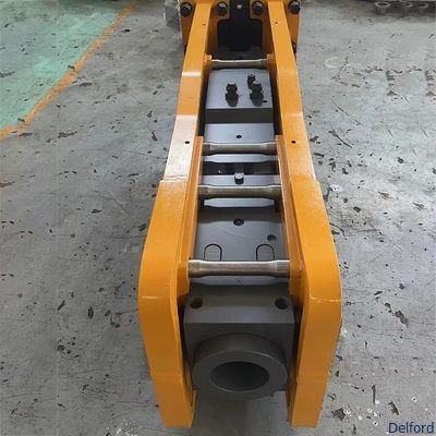 Gebrauchtes Baggerbefestigungsmaterial Hydraulischer Brecher Schiefer 75 mm Steinbrecheteil