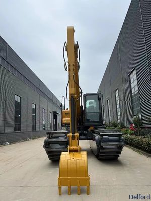 5-30 Ton Amphibious Excavator Pontoon Floating Customized