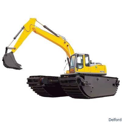 CAT SANY Amphibious Excavator Undercarriage Pontoon 20 Ton for Swamp
