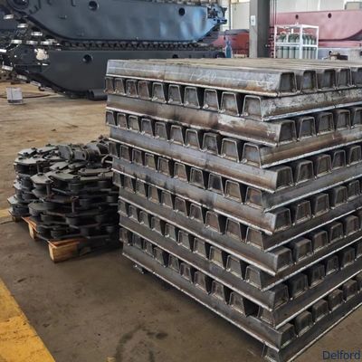 CAT SANY Amphibious Excavator Undercarriage Pontoon 20 Ton for Swamp