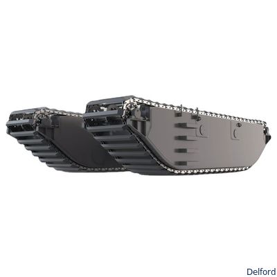 6-50t Amphibious Excavator Undercarriage Floating For Marshy Terrains