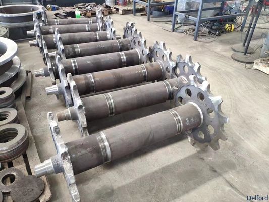 6-50t Amphibious Excavator Undercarriage Floating For Marshy Terrains