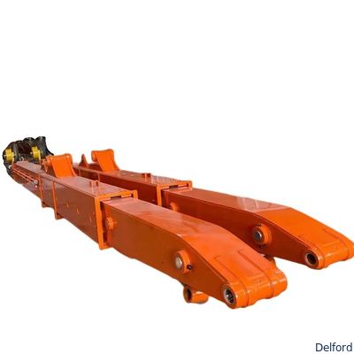 Excavator Long Reach Boom Clamshell Telescopic Arm 35 Ton For Excavator Parts