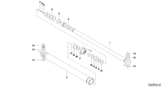 Custom Excavator Hydraulic Cylinder for All Brands Boom Arm Bucket