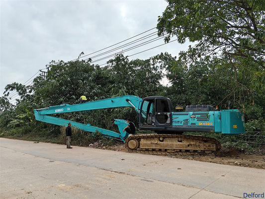 เครื่องขุดขนาดใหญ่แบบกําหนดเอง ยานขุดยาว ฮิตาชิ EX200 Komatsu