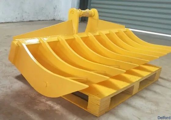 Minibagger Wurzel Rake Eimer kundenspezifisch hochwertige Fabrik direktes Befestigen