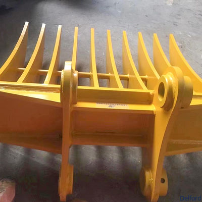 Customizable Heavy-Duty Excavator Root Rake Bucket High Quality Debris Clearing