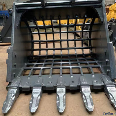 Customizable Excavator Grid Sieve Rock Skeleton Bucket for Construction Mining Sifting Sorting