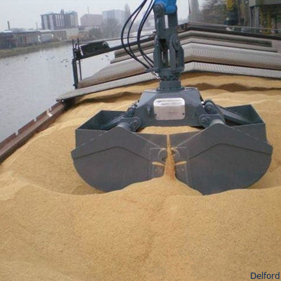 Ausgrubebehälter Clamshell Bucket Crane Hydraulic Clamshell Grab Shell Bucket für Ausgrube