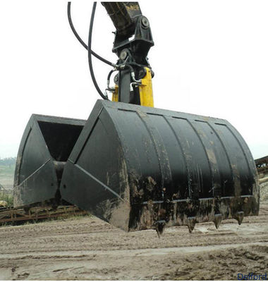 Ausgrubebehälter Clamshell Bucket Crane Hydraulic Clamshell Grab Shell Bucket für Ausgrube