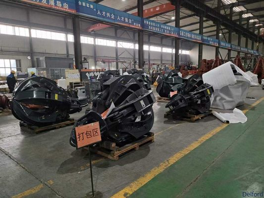 5 Ton Multi Functional Electro Hydraulic Rotating Grab Bucket Excavator Crane Attachment