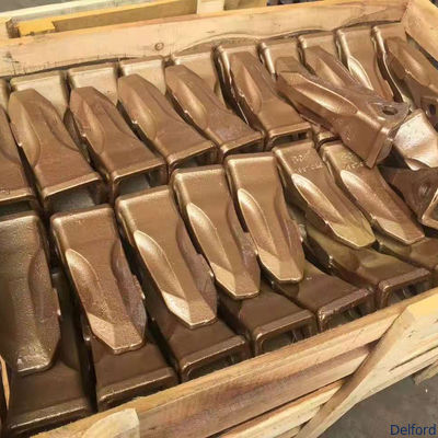 Alloy Steel Forged Excavator Bucket Teeth Heavy Duty Replacement Stiff Digger Part
