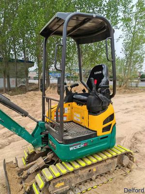 Used Lovol 18 Mini Excavator For Sale Compact Excavator Second Hand Digging Machine