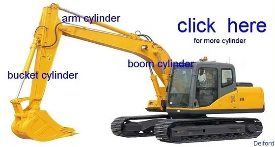 ฮิตาชิ ZX400 ZX450 ZX480 Excavator Bucket Arm Boom ไฮดรอลิกซิลินเดอร์