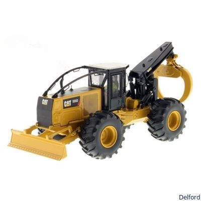 Caterpillar 555D Rad-Skidder Modell im Maßstab 1:50 Diecast Modell DM CAT 85932 Sammler Replika