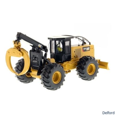 Caterpillar 555D Rad-Skidder Modell im Maßstab 1:50 Diecast Modell DM CAT 85932 Sammler Replika