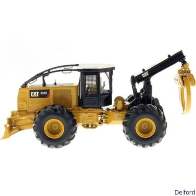 Caterpillar 555D Rad-Skidder Modell im Maßstab 1:50 Diecast Modell DM CAT 85932 Sammler Replika