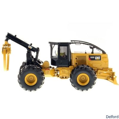 Caterpillar 555D Rad-Skidder Modell im Maßstab 1:50 Diecast Modell DM CAT 85932 Sammler Replika