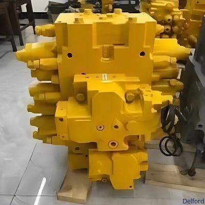 Komatsu PC200-7 Bagger-Hauptsteuerventil Hydraulische Steuerventilersatzteil