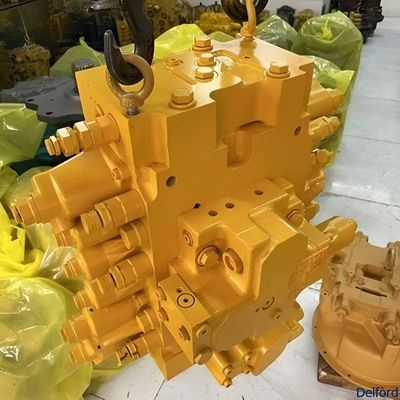 Komatsu PC200-7 Bagger-Hauptsteuerventil Hydraulische Steuerventilersatzteil
