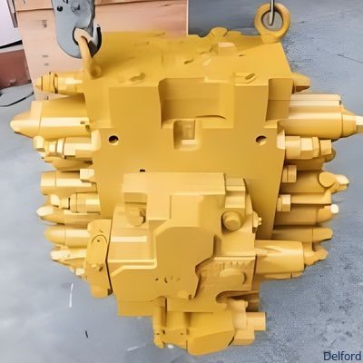 Komatsu PC200-7 Bagger-Hauptsteuerventil Hydraulische Steuerventilersatzteil