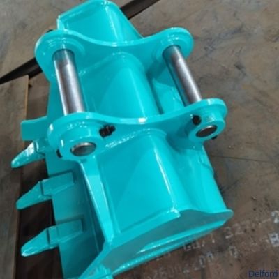Q355B Q690 Kobelco SK125 รถขุดไฮดรอลิก ถังบดแบบปรับแต่ง