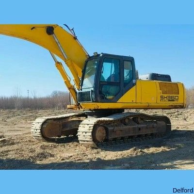 Máy xúc đào bánh xích đã qua sử dụng Sumitomo SH360-5 Thiết bị xây dựng hạng nặng đã qua sử dụng