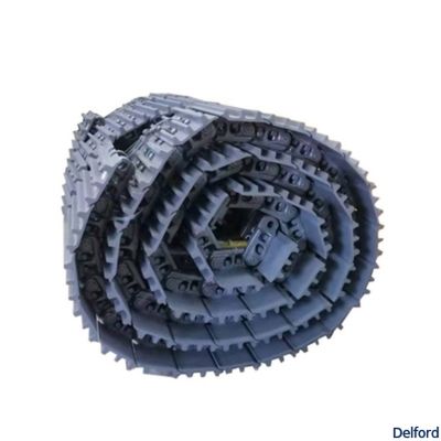 Komatsu PC15 PC20 PC25 PC30 PC35 Mini Excavator Track Chain with Shoe Group Replacement Part