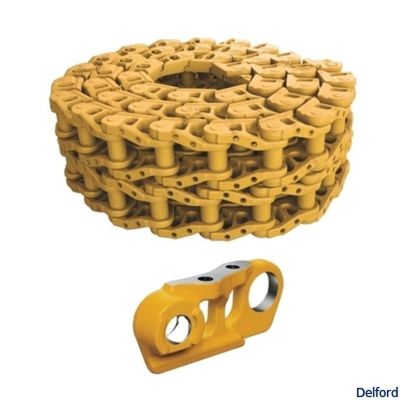 Komatsu PC15 PC20 PC25 PC30 PC35 Mini Excavator Track Chain with Shoe Group Replacement Part